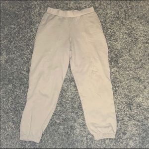 Cream Sweatpants